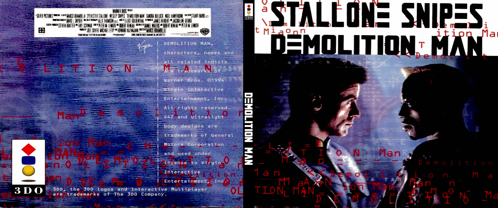 Demolition Man — box-texture (EU)