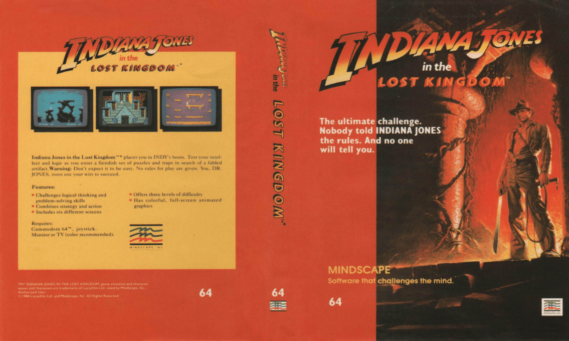 Indiana Jones in the Lost Kingdom — box-texture (EU)