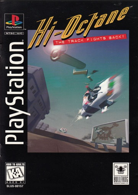 Hi-Octane - The Track Fights Back! — box-2D (AME)