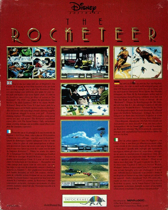 Rocketeer, The — box-2D-back (EU)