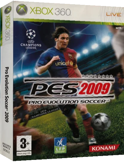 Pro Evolution Soccer 2009 — box-3D (FR)