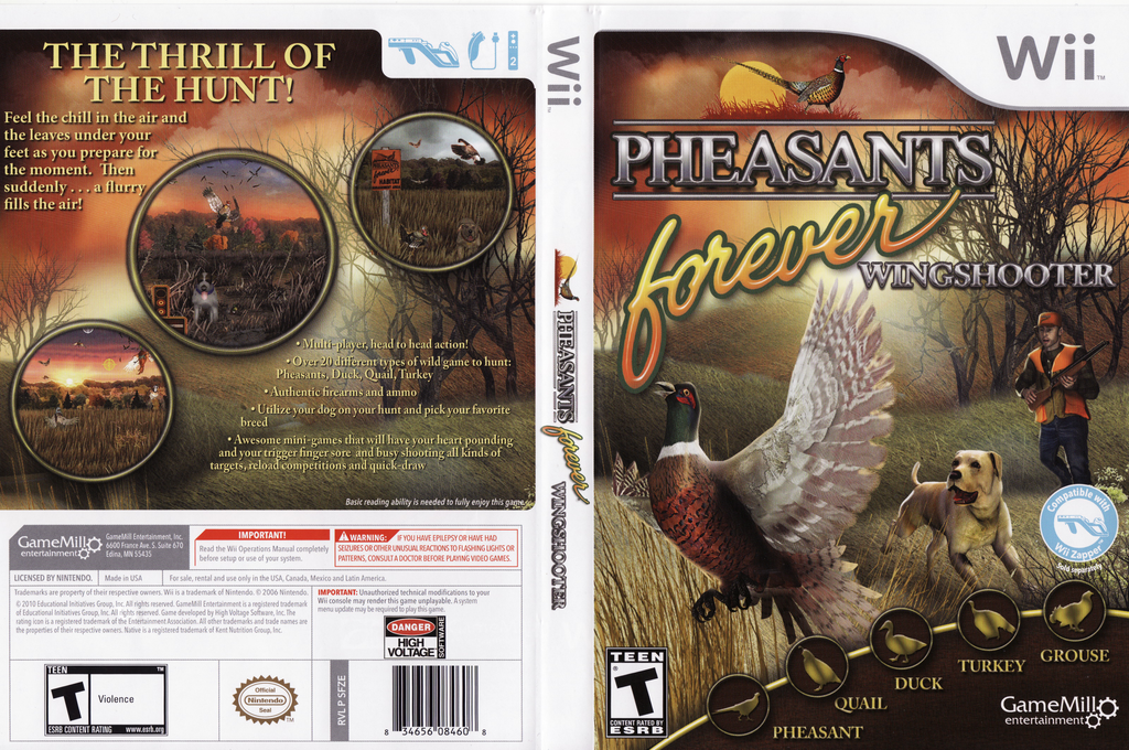 Pheasants Forever - Wingshooter — box-texture (US)