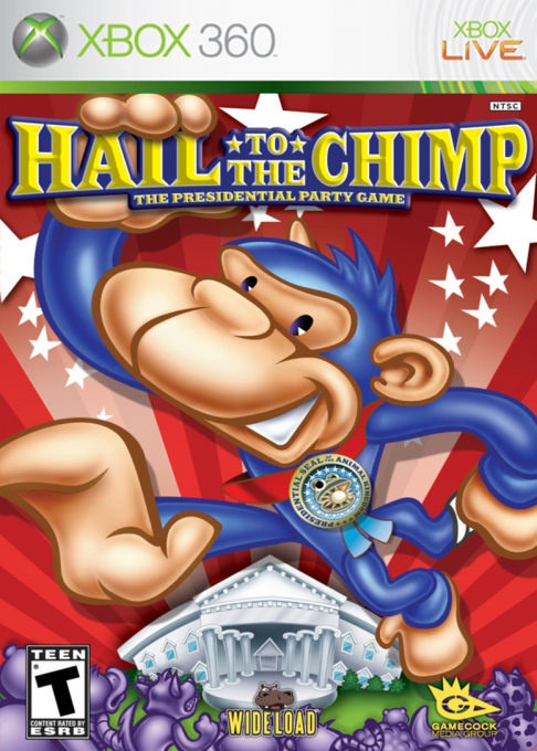 Hail to the Chimp box art