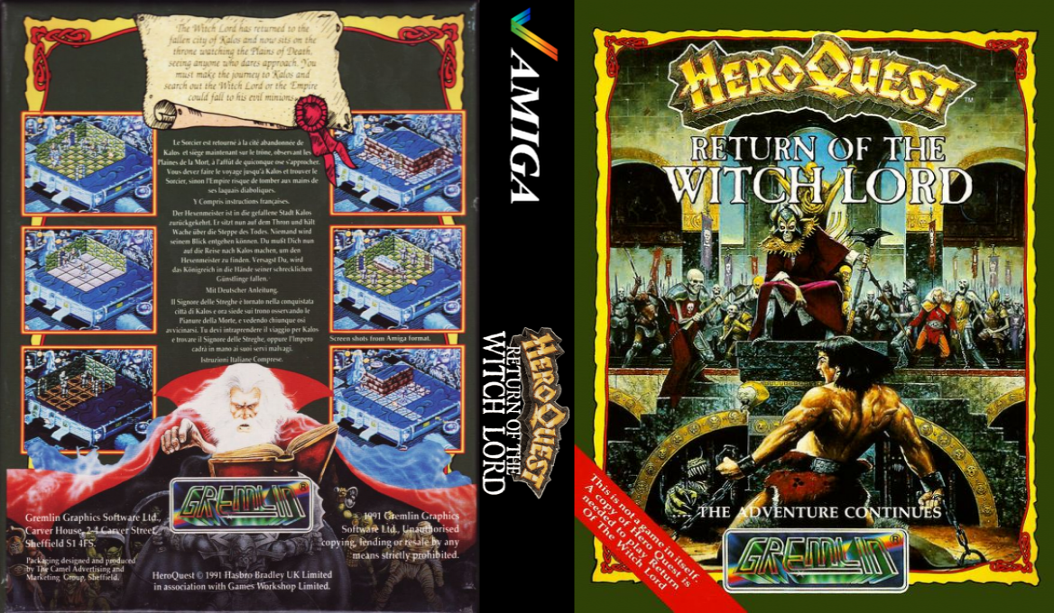 HeroQuest - Return of the Witch Lord — box-texture (EU)