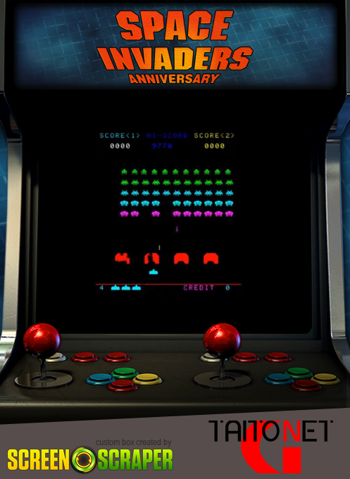 Space Invaders Anniversary — box-2D (SS)