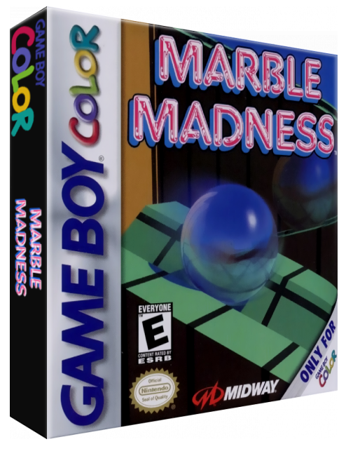 Marble Madness — box-3D (US)