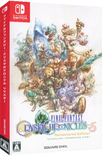Final Fantasy Crystal Chronicles - Remastered Edition — box-3D (JP)
