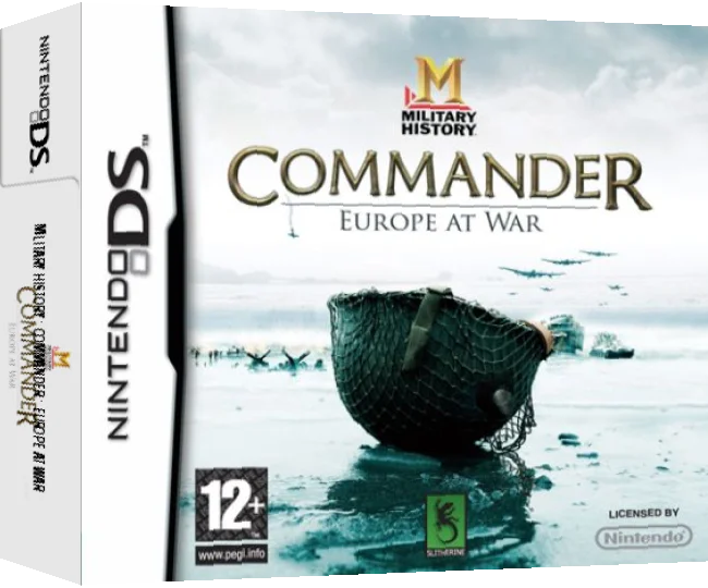 Military History - Commander - Europe at War — box-3D (EU)
