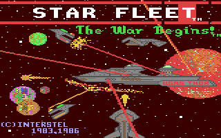 Star Fleet 1 - The War Begins! — sstitle (US)