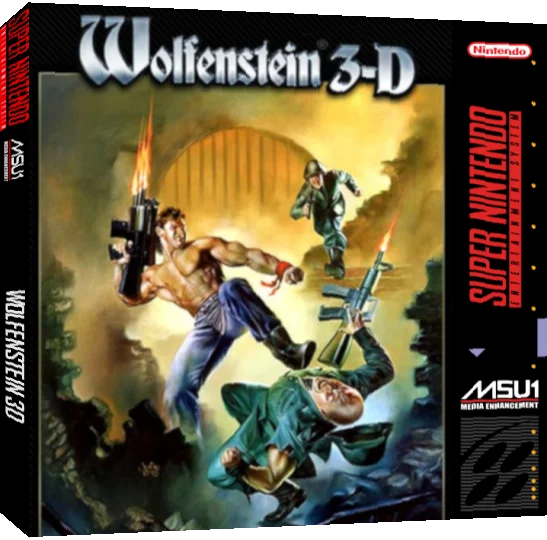 Wolfenstein 3D — box-3D (US)