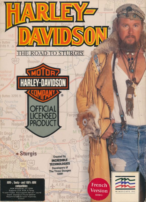 Harley-Davidson - The Road to Sturgis box art