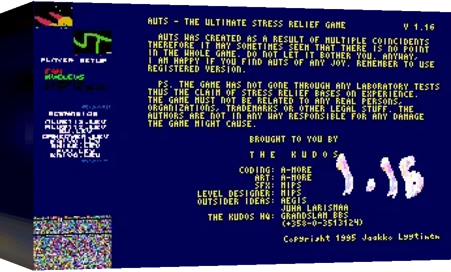Auts : The Ultimate Stress Relief Game — box-3D (WOR)