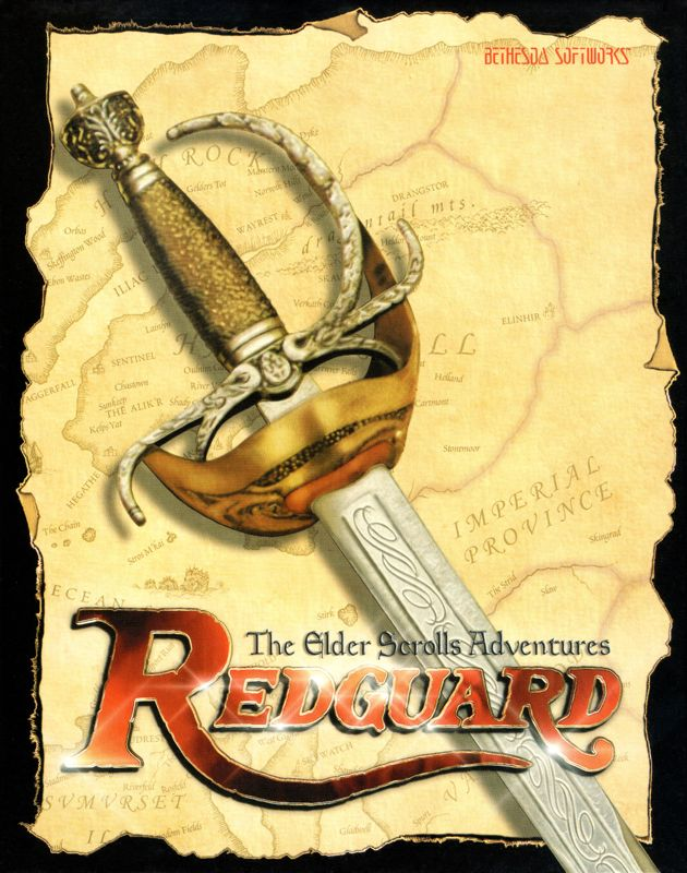 Elder Scrolls Adventures, The - Redguard — box-2D (EU)