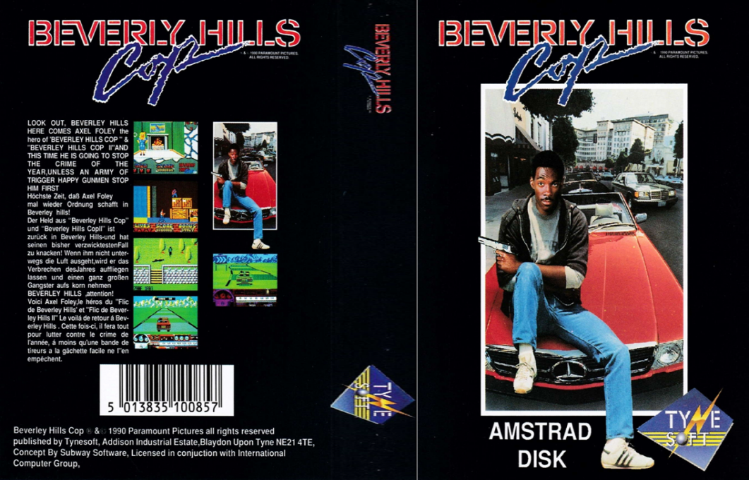 Beverly Hills Cop — box-texture (EU)