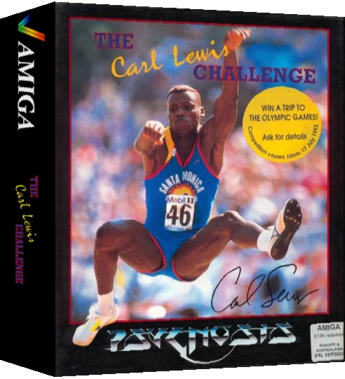 Carl Lewis Challenge, The — box-3D (EU)