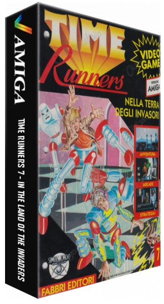 Time Runners 7 - In the Land of the Invaders — box-3D (IT)