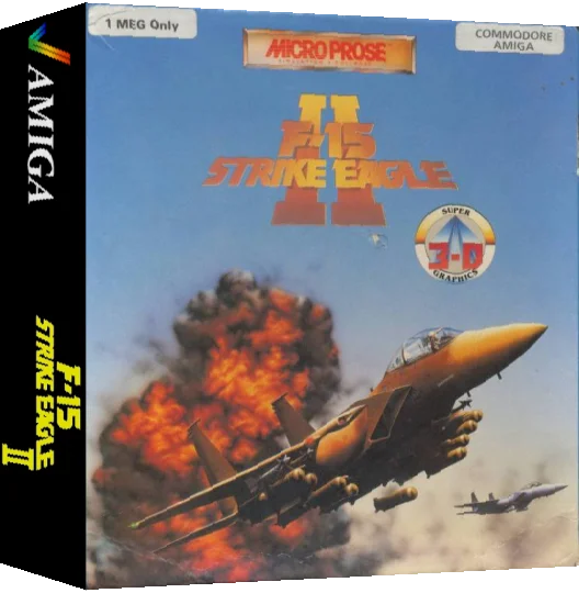 F-15 Strike Eagle II — box-3D (EU)