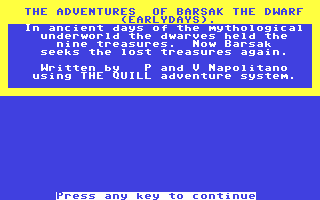 The Adventures of Barsak the Dwarf — sstitle (WOR)