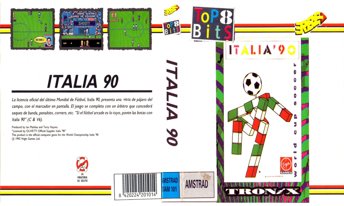 World Cup Soccer - Italia '90 — box-texture (SP)