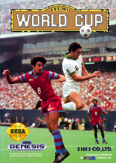 Tecmo World Cup 92 box art