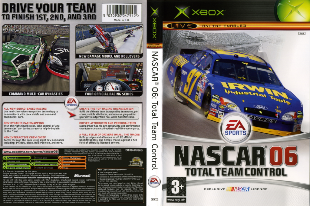 Nascar Heat 2002 — box-texture (UK)