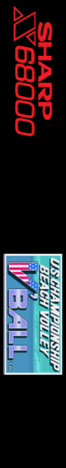 U.s. Championship Beach Volley V'ball — box-2D-side (WOR)