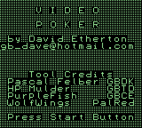 Video Poker — sstitle (WOR)