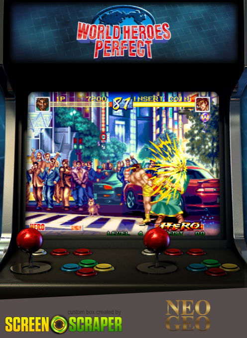 World Heroes Perfect — box-2D (SS)