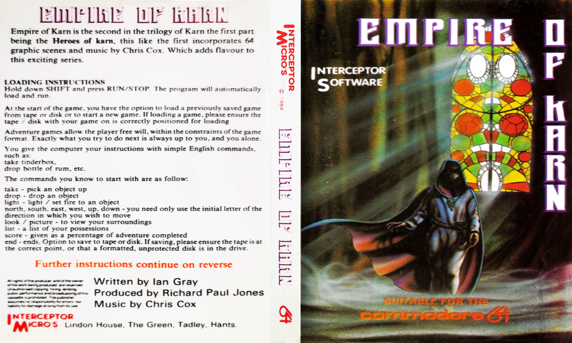 Empire of Karn — box-texture (EU)