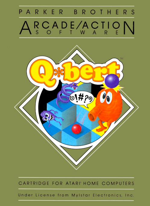 Q-Bert — box-2D (US)