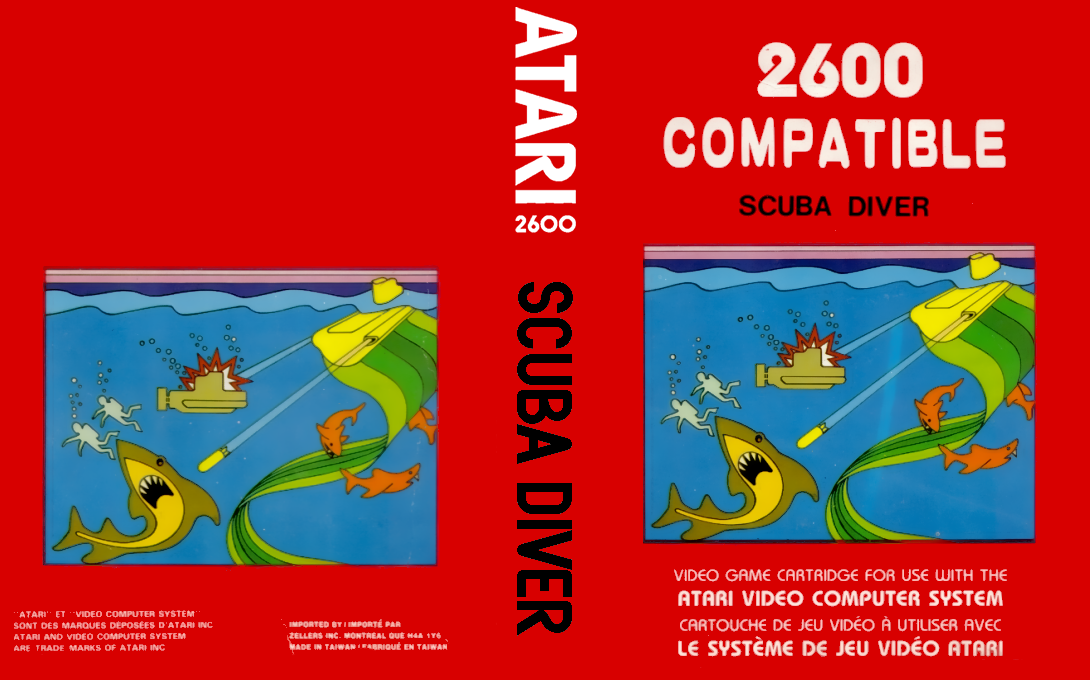 Scuba Diver — box-texture (EU)