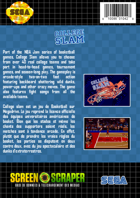 College Slam — box-2D-back (SS)
