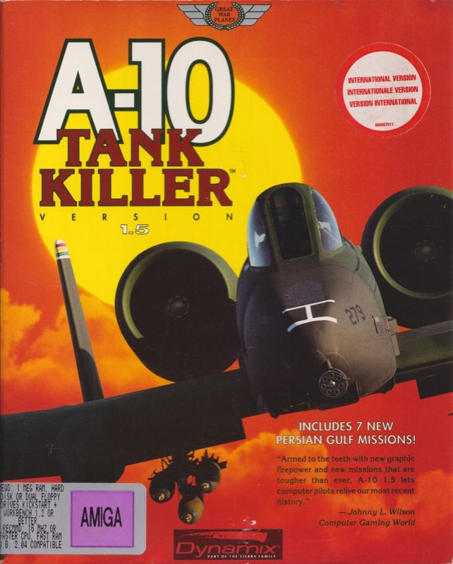 A-10 Tank Killer — box-2D (EU)