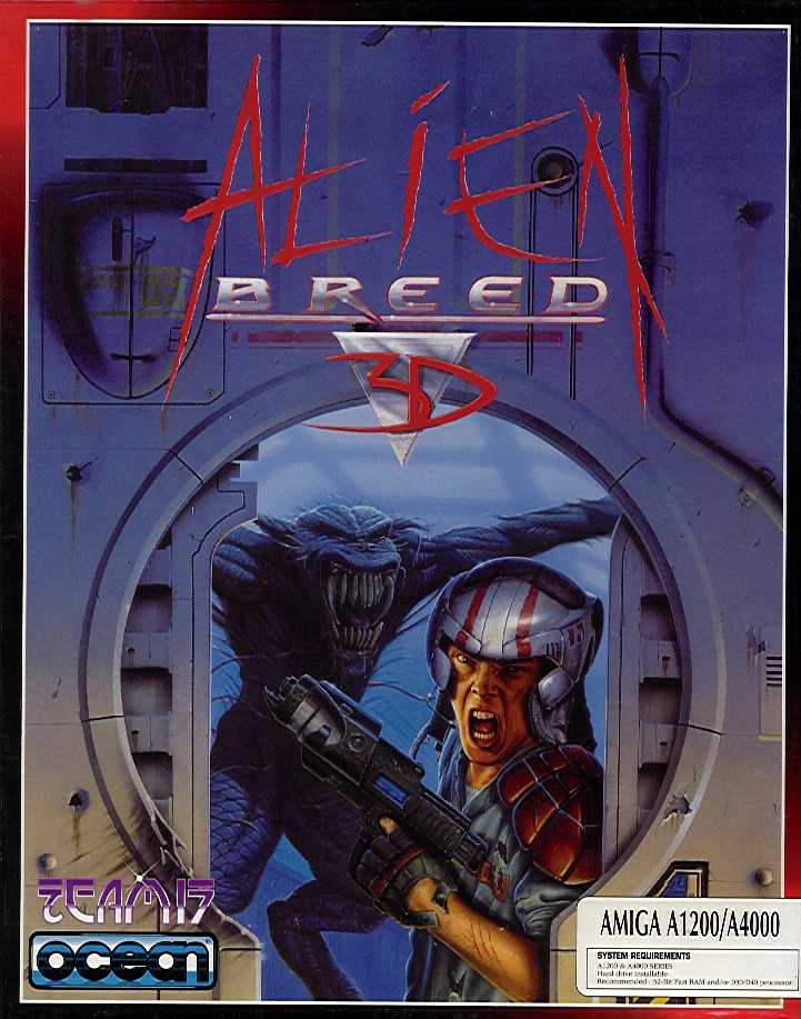 Alien Breed 3D box art