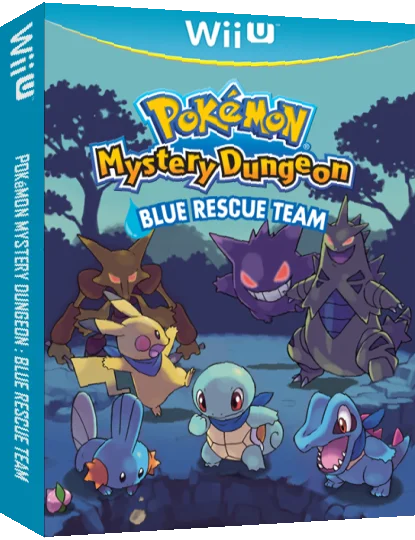 Pokemon Mystery Dungeon - Blue Rescue Team — box-3D (WOR)