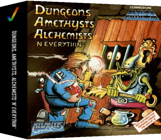 Dungeons, Amethysts, Alchemists 'n' Everythin' — box-3D (EU)