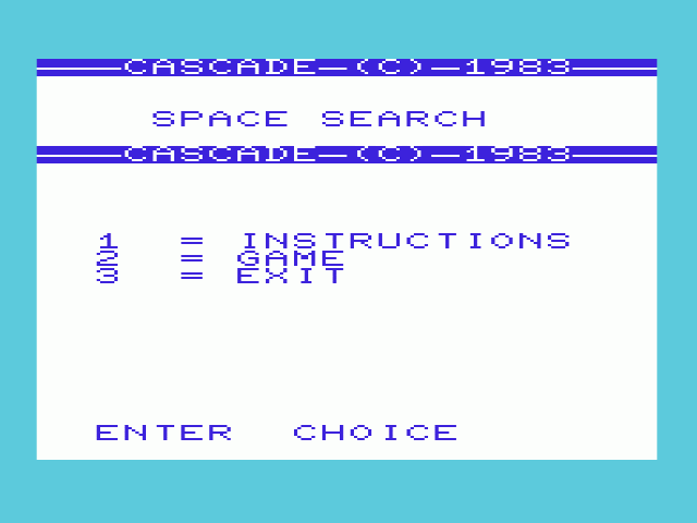 Space Search — sstitle (WOR)
