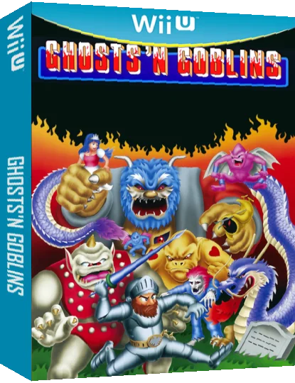 Ghosts'n Goblins — box-3D (WOR)