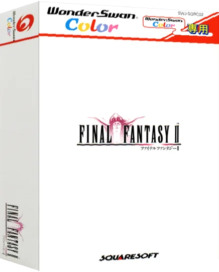 Final Fantasy II — box-3D (JP)