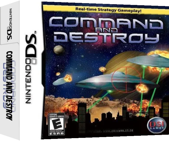Command and Destroy — box-3D (US)