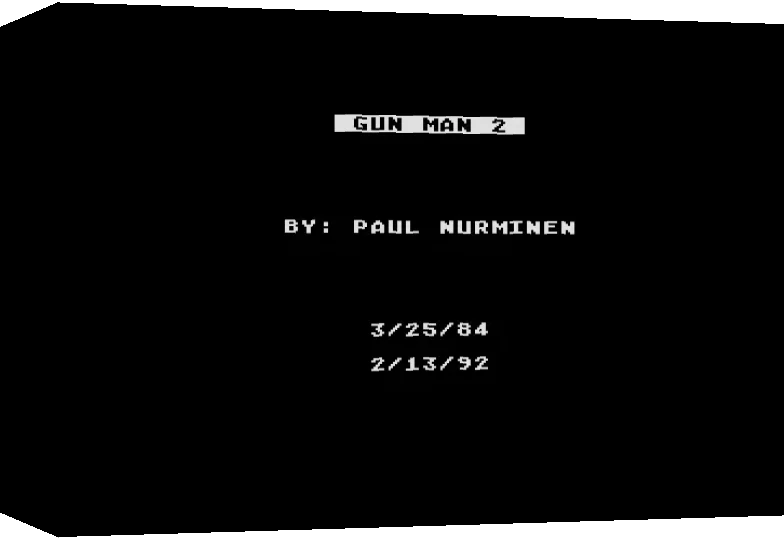 Gun Man 2 — box-3D (WOR)