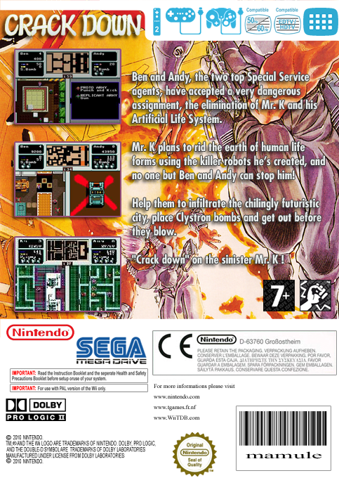 Crack Down — box-2D-back (EU)