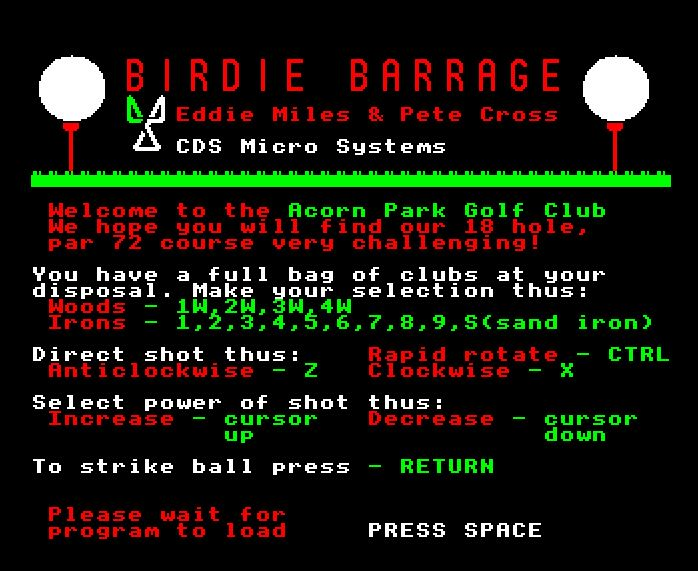 Birdie Barrage — sstitle (WOR)