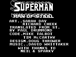 Superman - The Man Of Steel — sstitle (EU)