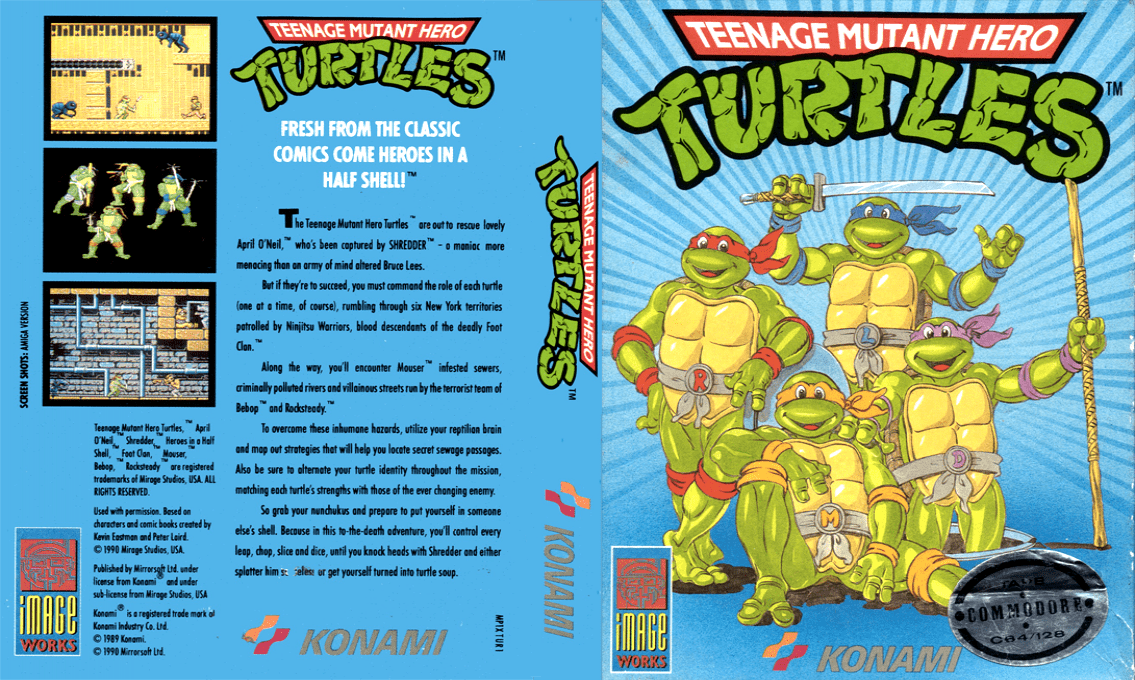 Teenage Mutant Hero Turtles — box-texture (EU)