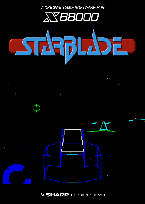 Starblade box art