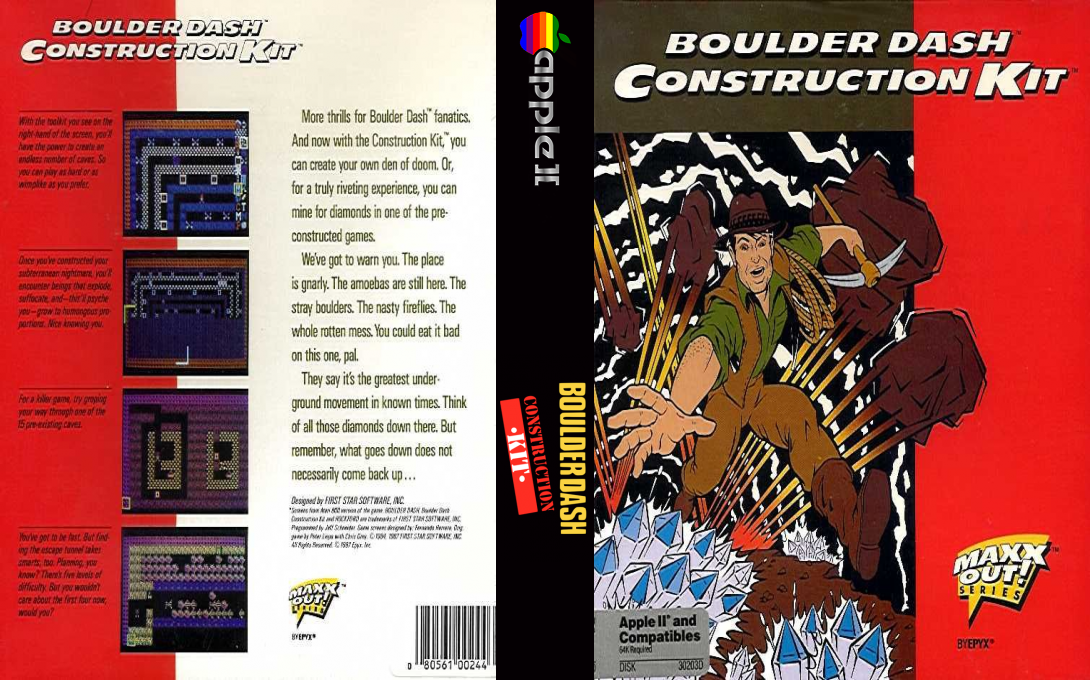 Boulder Dash Construction Kit — box-texture (US)
