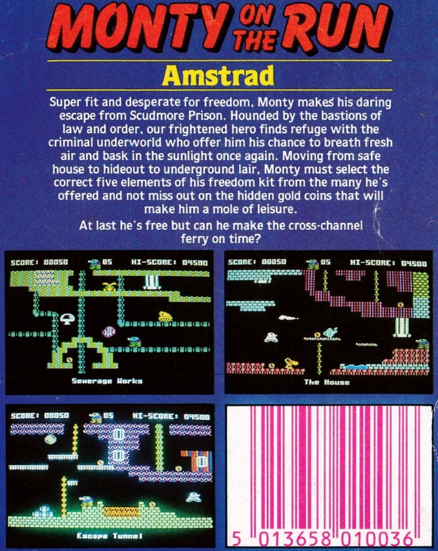 Monty On The Run — box-2D-back (EU)