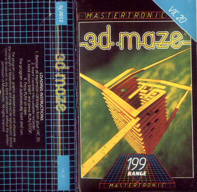 3D Maze — box-scan (US)