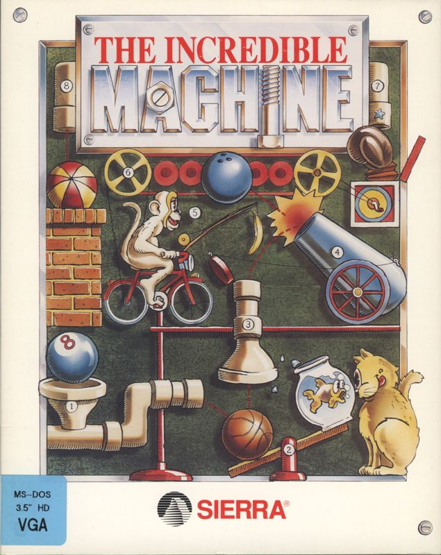 Incredible Machine, The box art